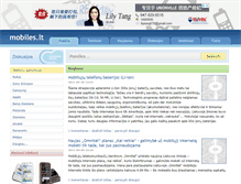Tablet Screenshot of mobiles.lt